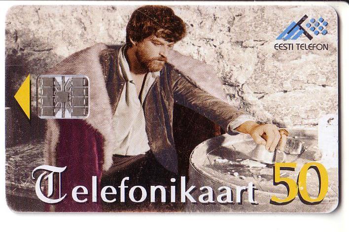 USED ESTONIA PHONECARD 1997 - ET0068 -  Johann Uxel - Üxküll - Estland