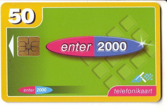 USED ESTONIA PHONECARD 1999 - ET0109 - Enter 2000 (50.-) - Estonia