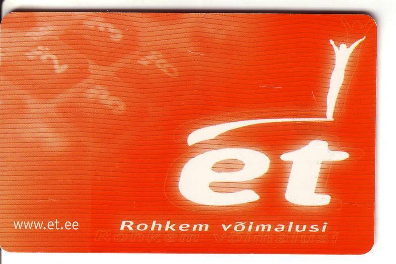 USED ESTONIA PHONECARD 2000 - ET0139 -  Et Promotion Card - Estonia