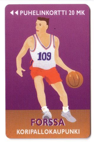 Finland - Basketball - Basketbaelle - Basket Ball - Baloncesto - Pallacanestro- Match De Basket-ball - Rare Finland Card - Finlande