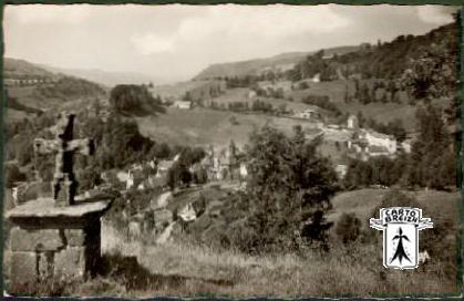 15 Thiézac - 115 THIEZAC (Cantal) - Vue Générale - Cpsm - Autres & Non Classés