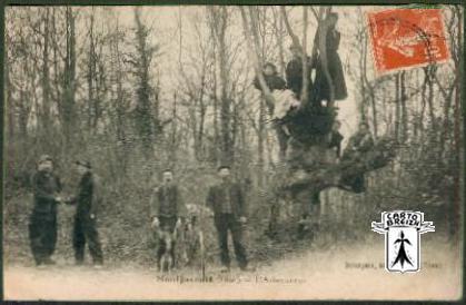 60 Montjavoult - Montjavoult (Oise) - L´Arbre Creux - Cpa - Montjavoult