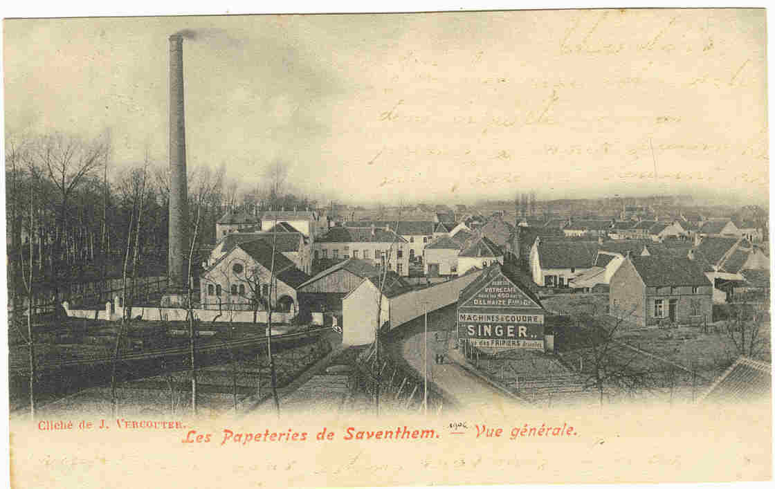 SAVENTHEM - VUE GENERALE      LES PAPETERIES DE - Zaventem