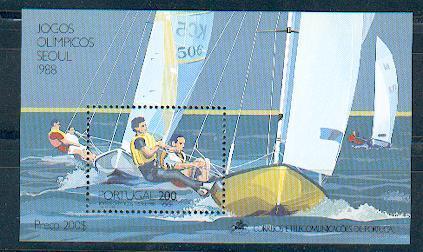 Portugal :  OL. Seoul 1988 Bf ** (99) - Sailing
