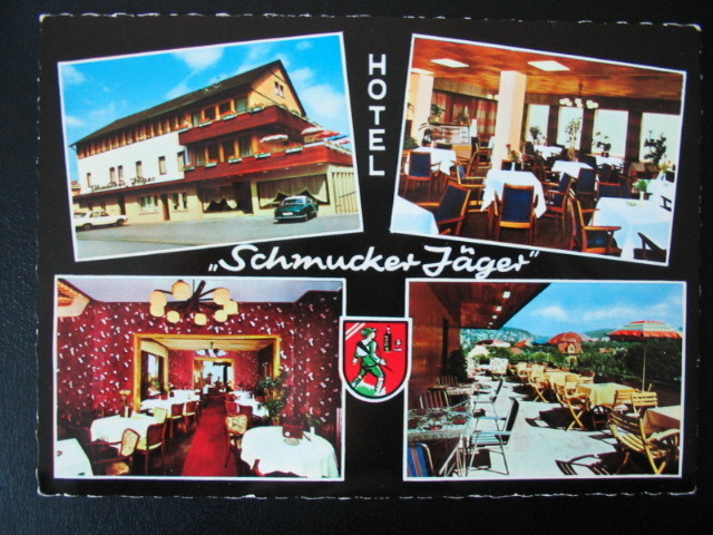 HOTEL RESTAURANT  _ SCHMUCKER JÄGER  HANN. MÜNDEN   >>   AK  + -   >> 1966  ***   X3437 - Sonstige & Ohne Zuordnung