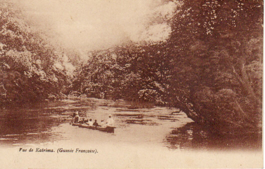 CPA De La Guinée Française Vue De Katrima - Guinée Française