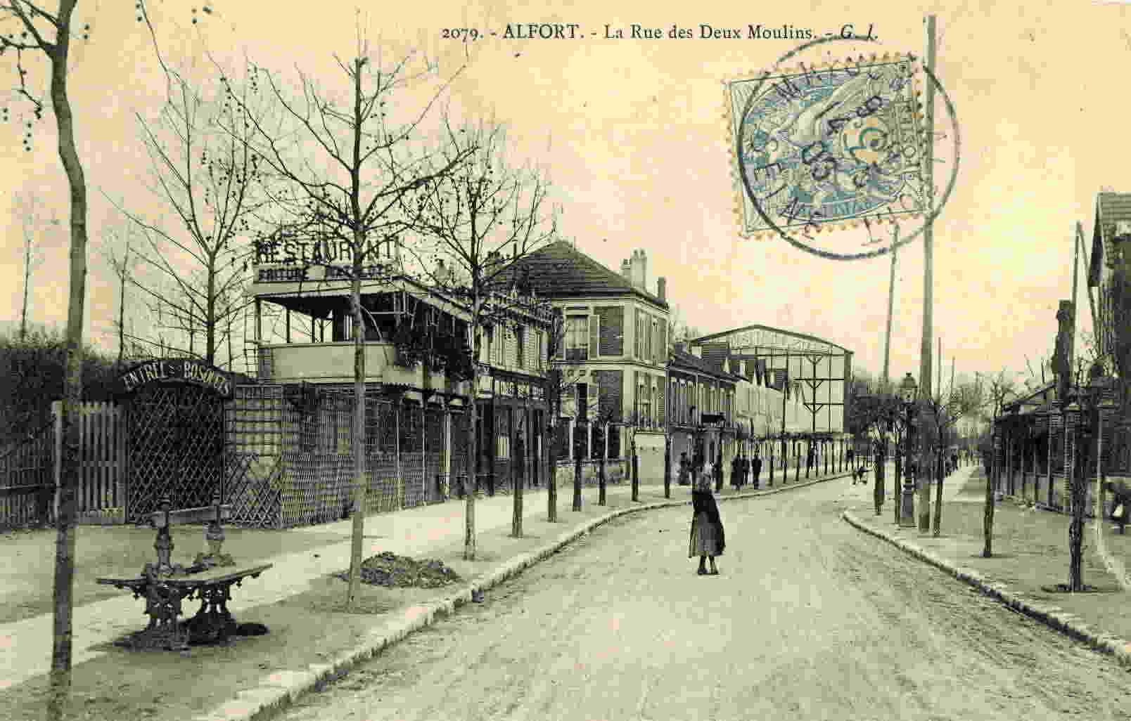 ALFORT - La Rue Des Deux Moulins - Maisons Alfort