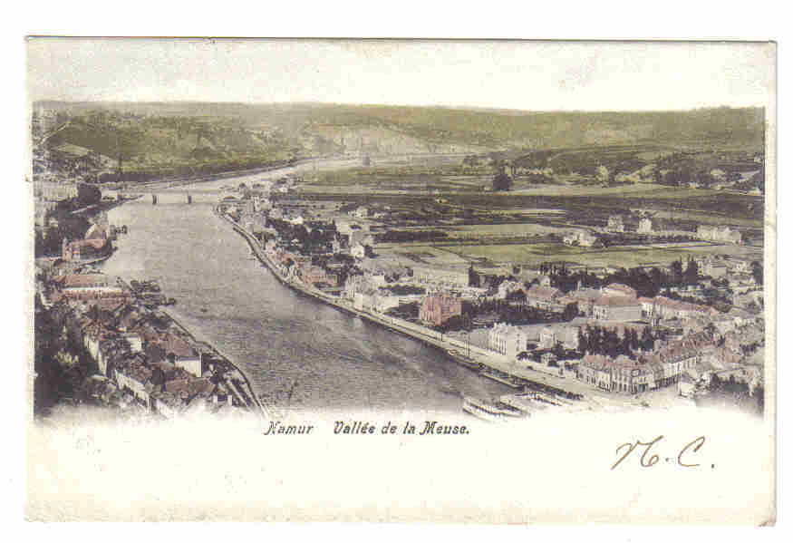 Namur Vallée De La Meuse 1905 - Namur