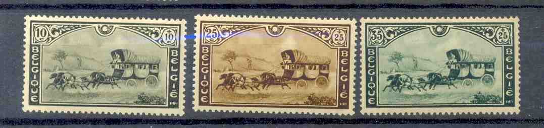Belgie Ocb Nr :  407 - 409 * Met Scharnier (zie Scan)  Lot 3 - Unused Stamps