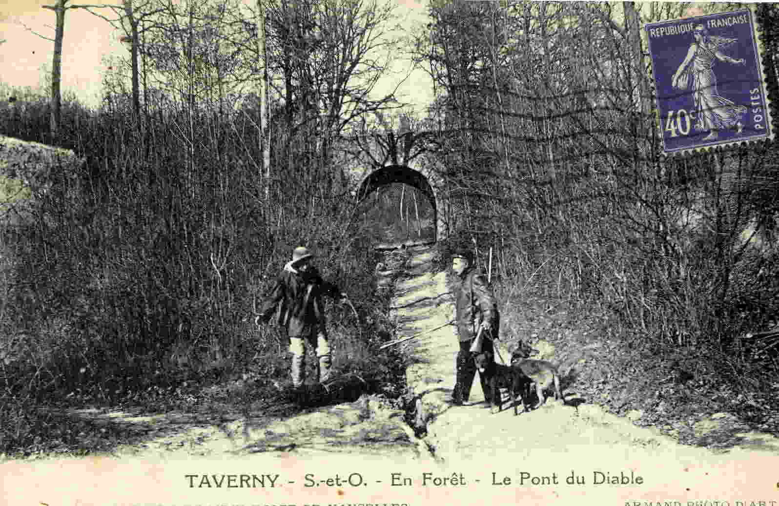 TAVERNY - Le Pont Du Diable - Taverny