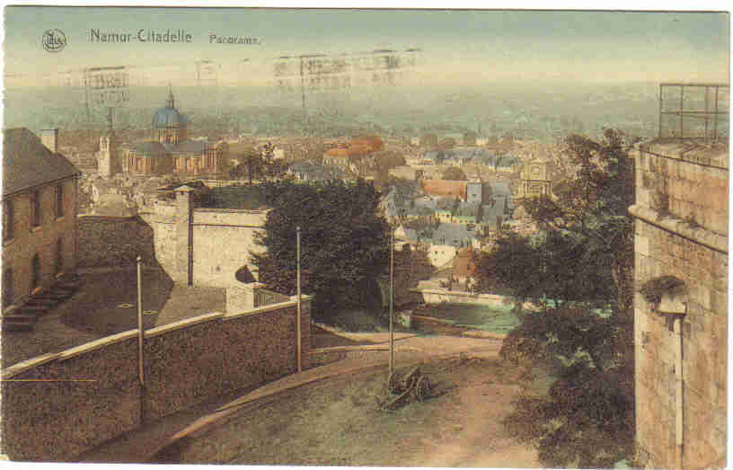 Namur Citadelle Panorama 1938 - Namur