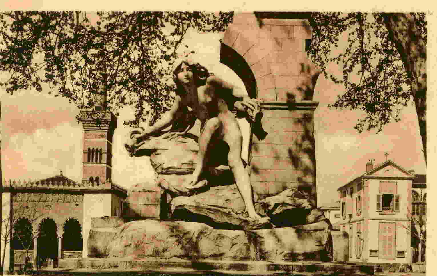 SETIF - Statue De La Fontaine Monumentale - Setif