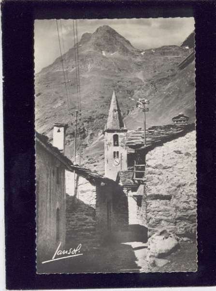 001684 Bonneval Sur Arc Haute Maurienne L'église édit.jansol N°9 - Bonneval Sur Arc