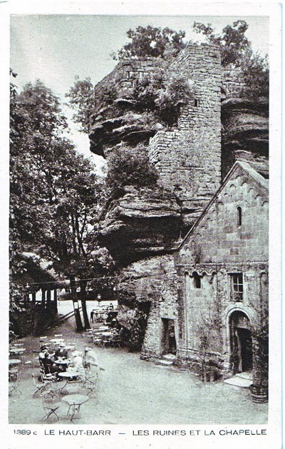 Le Haut Barr  Les Ruines Et La Chapelle - Barr