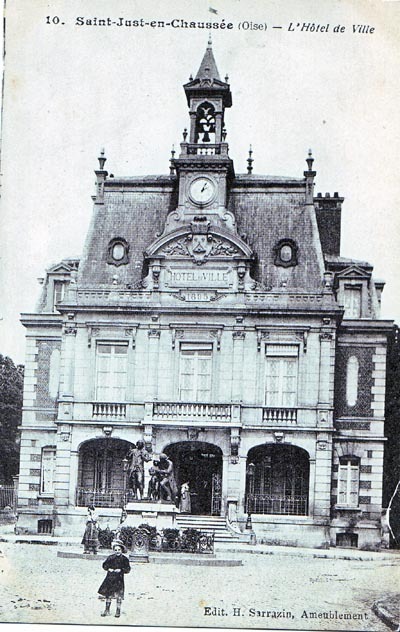 St Just En Chaussée-L´Hotel De Ville - Saint Just En Chaussee