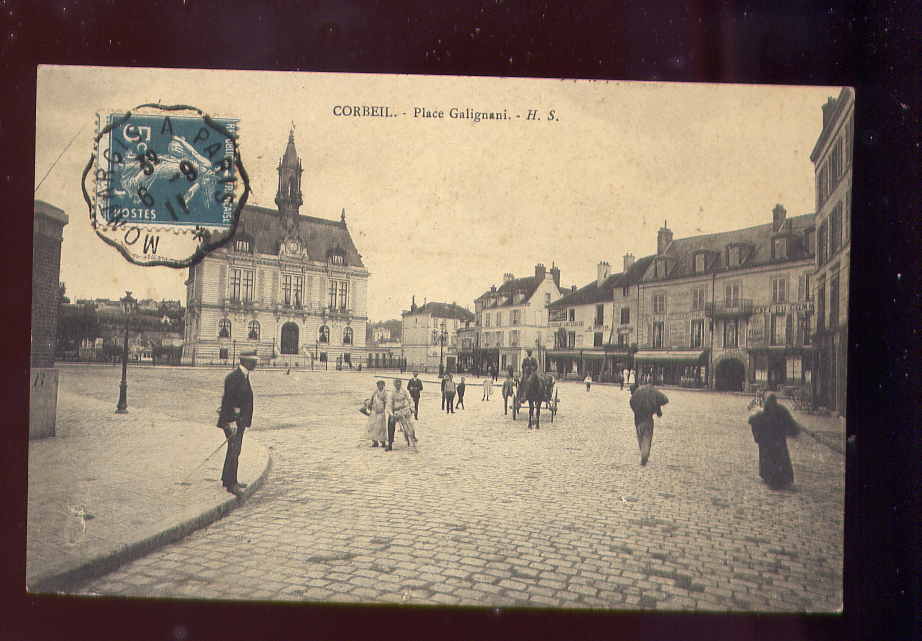 R/17/03 ESSONNE, Corbeil, Place Galignani - Corbeil Essonnes