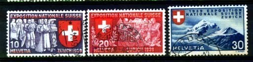 SUISSE - Yvert - 320/22 - Cote 8,30 € - Other & Unclassified