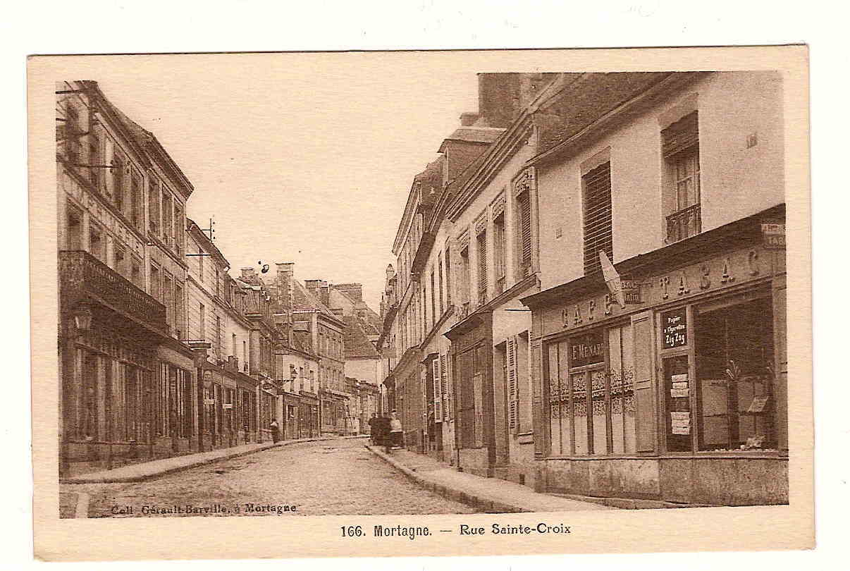 MORTAGNE - Rue Sainte-Croix. - Mortagne Au Perche