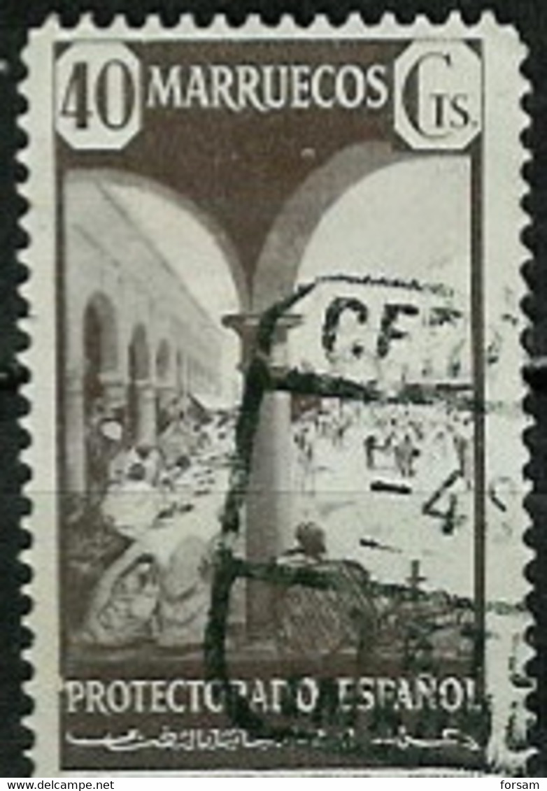 SPANISH MOROCCO..1943..Michel # 235...used. - Marocco Spagnolo