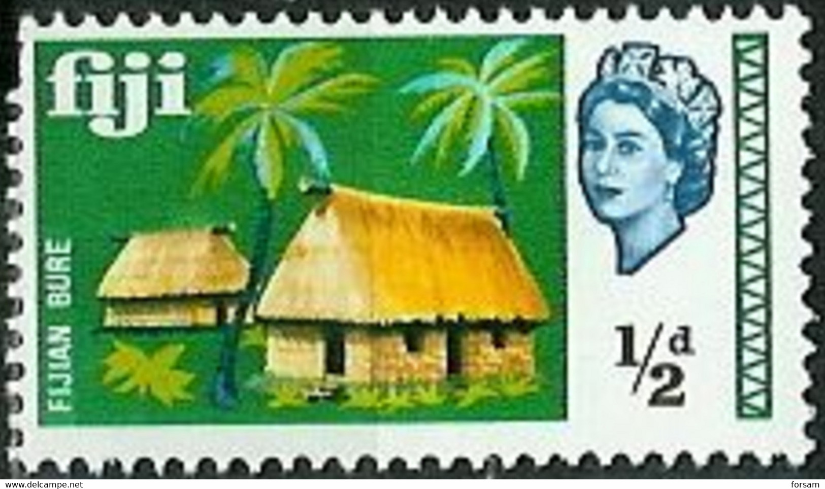 FIJI..1968..Michel # 212...MLH. - Fiji (1970-...)