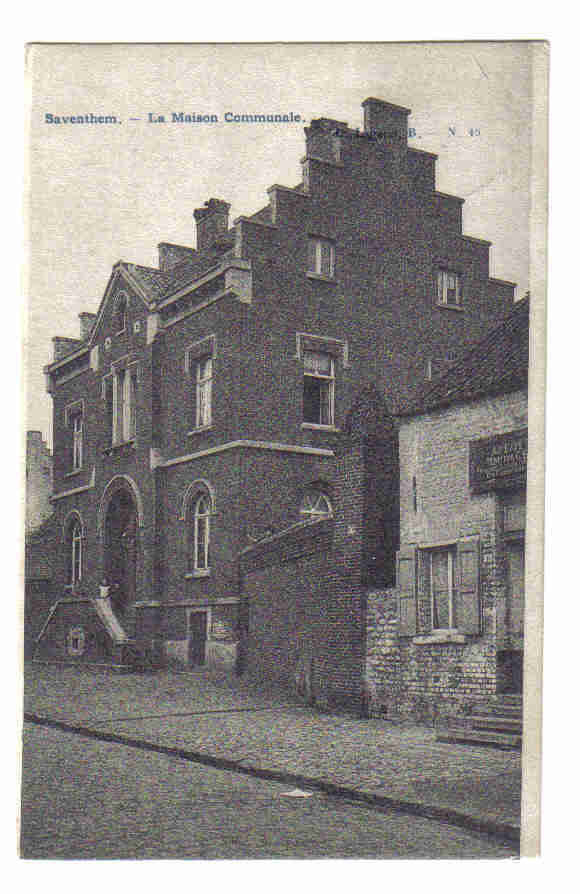 Zaventem La Maison Communale Lagaert N°19 1900 - Zaventem