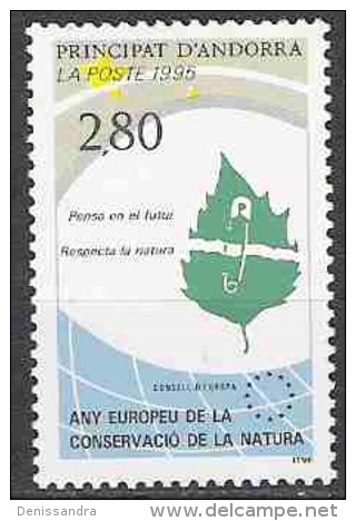 Andorre Français 1995 Yvert 454 Neuf ** Cote (2015) 1.90 Euro Année De Conservation De La Nature - Ungebraucht