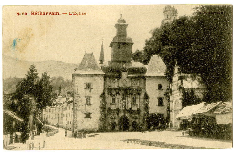 {17333} 64  Bétharram L´ Eglise . Animée - Lestelle-Bétharram