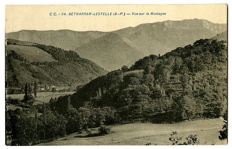{17331} 64  Bétharram Lestelle , Vue Sur La Montagne - Lestelle-Bétharram
