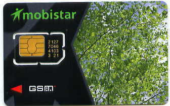 1 Carte GSM Avec Puce Mobistar Lot3 - Cartes GSM, Recharges & Prépayées