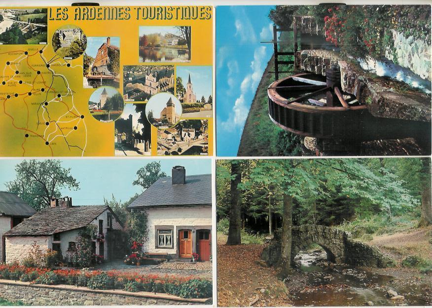 Ardennes Pittoresque / Bonjour Des Ardennes 4 Pcs (g671) - Other & Unclassified