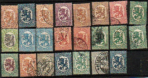 Lote 55 Sellos FINLANDIA - Used Stamps