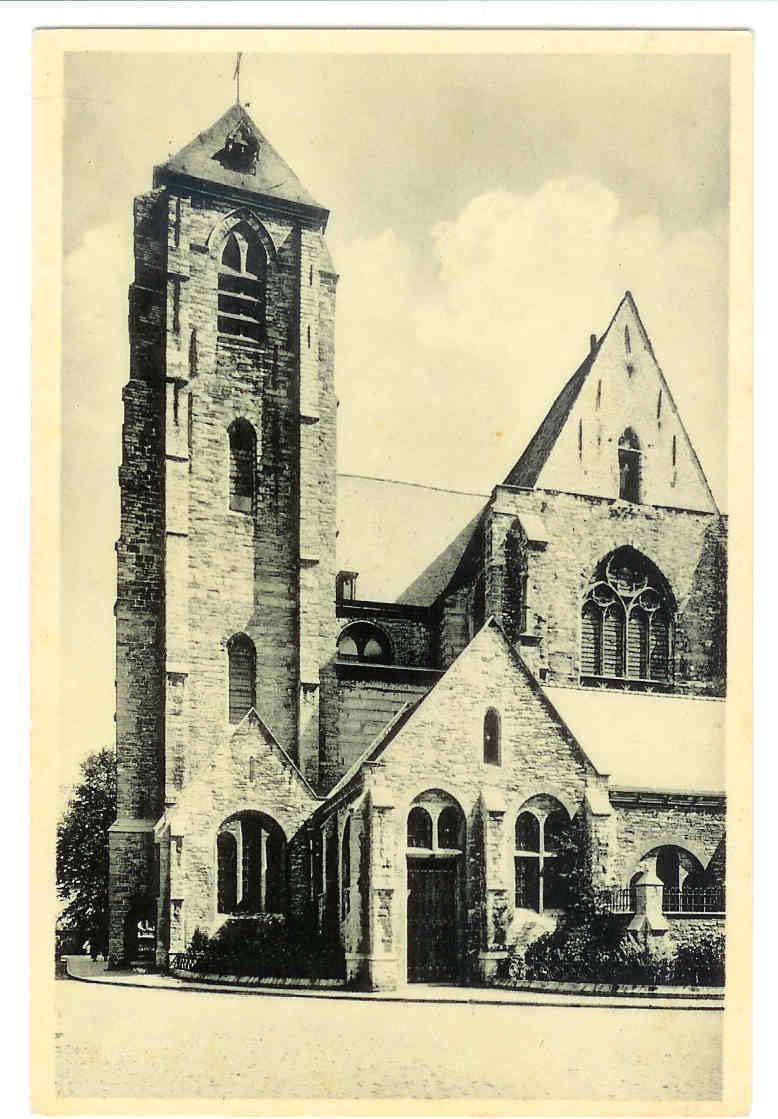 KORTRIJK O L V Kerk / L'église Notre-Dame (Publicité Chocolat MARTOUGIN) - Kortrijk