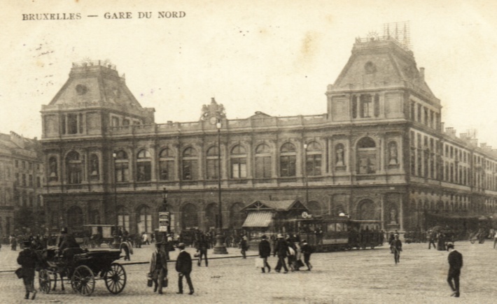 Bruxelles Gare Du Nord - Chemins De Fer, Gares