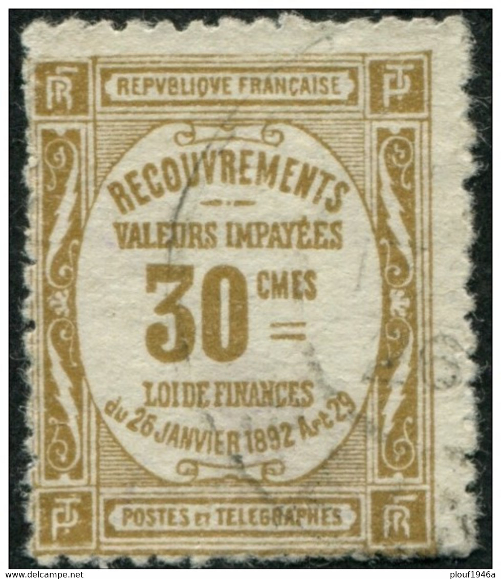 Pays : 189,03 (France : 3e République)  Yvert Et Tellier N° : Tx  46 (o) - 1859-1959 Oblitérés