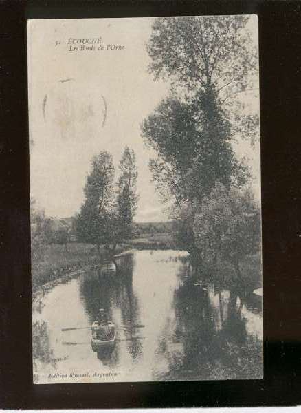 001809 écouché Les Bords De L'orne édit.roussel Argentan N°5 Animée - Ecouche