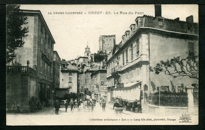 26 - CREST - La Rue Du Pont - ANIMÉE - Crest