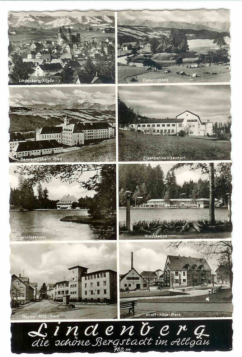 LINDENBERG, Die S Chöne Bergstadt Im Allgäu - Lindenberg I. Allg.