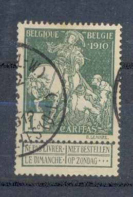 Belgie Ocb Nr : 88 Gestempeld  (zie Scan) - 1910-1911 Caritas