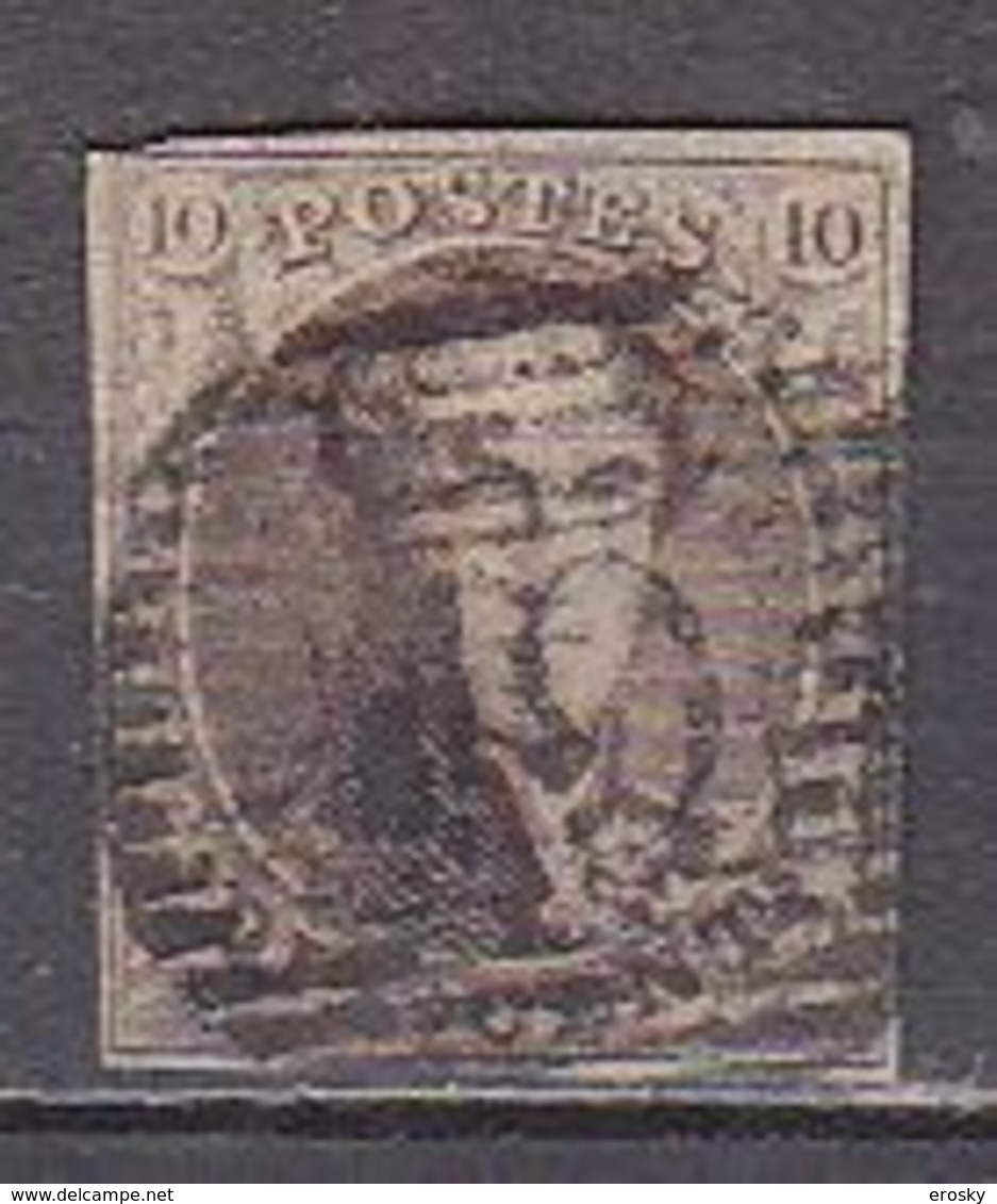 K5113 - BELGIE BELGIQUE Yv N°10 - 1858-1862 Medaillen (9/12)