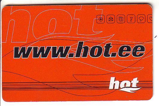 ESTONIA USED PHONECARD 2000 #ET0138 - Hot (50kr) - Estonie