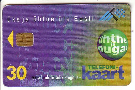 ESTONIA USED PHONECARD 1996 #ET0038 -  Sales Promotion 30 - Estonie