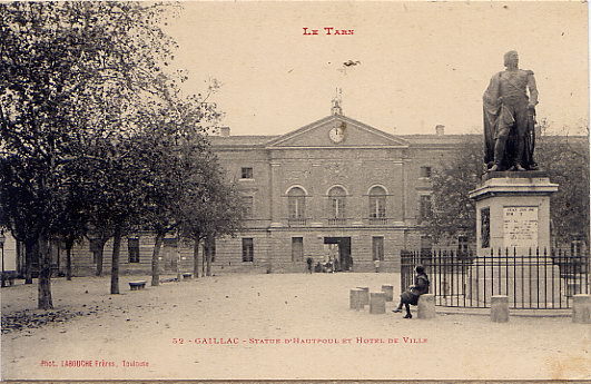 Gaillac La Mairie  1914 - Dourgne