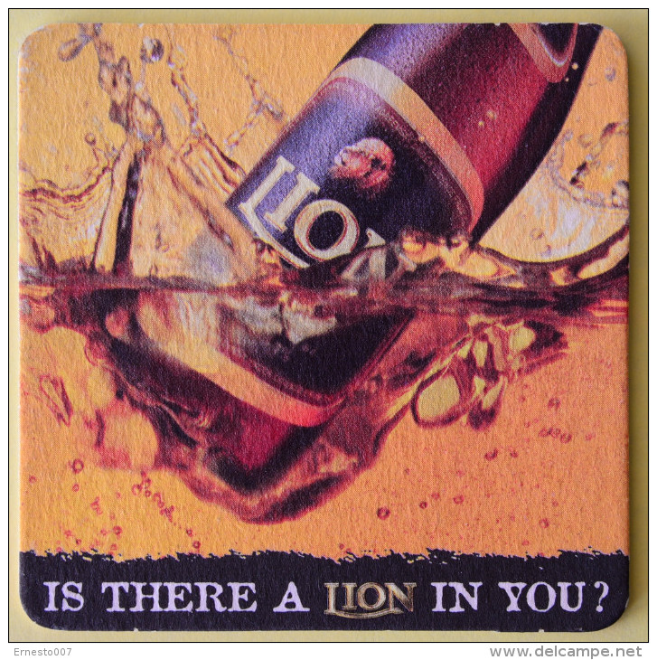 SRI LANKA >LION<  BEER NEW (BIERDECKEL) - Sous-bocks