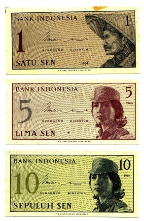 3 Billets Indonésiens - NEUFS ET NON PLIES - Impeccable ! - Not Used - MINT !. - Indonesia