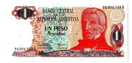 ARGENTINE - Un PESO - NEUF ET NON PLIE. Impeccable ! MINT ! - Argentina