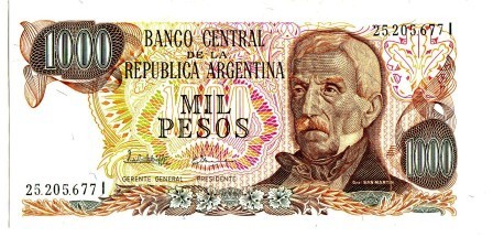 ARGENTINE - 1.000 PESOS - NEUF ET NON PLIE. Impeccable ! - MINT ! - Argentinië