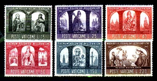 VATICAN - Yvert - 451/56** - Cote 1,25 € - Autres & Non Classés