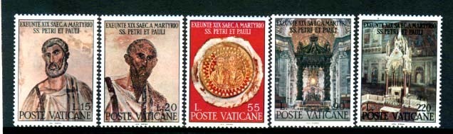 VATICAN - Yvert - 466/70** - Cote 1 € - Autres & Non Classés