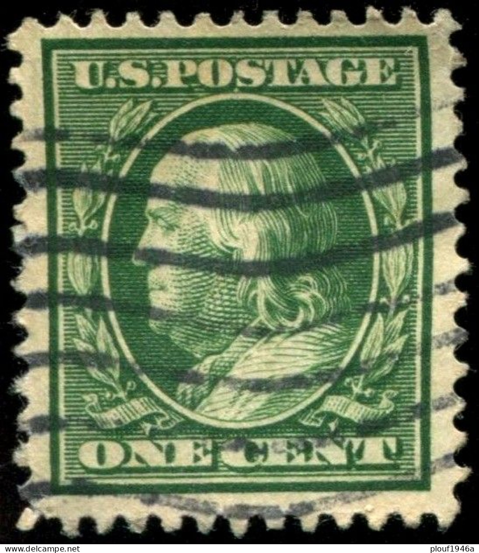 Pays : 174,1 (Etats-Unis)   Yvert Et Tellier N° :   167 (o) Double Trait - Used Stamps