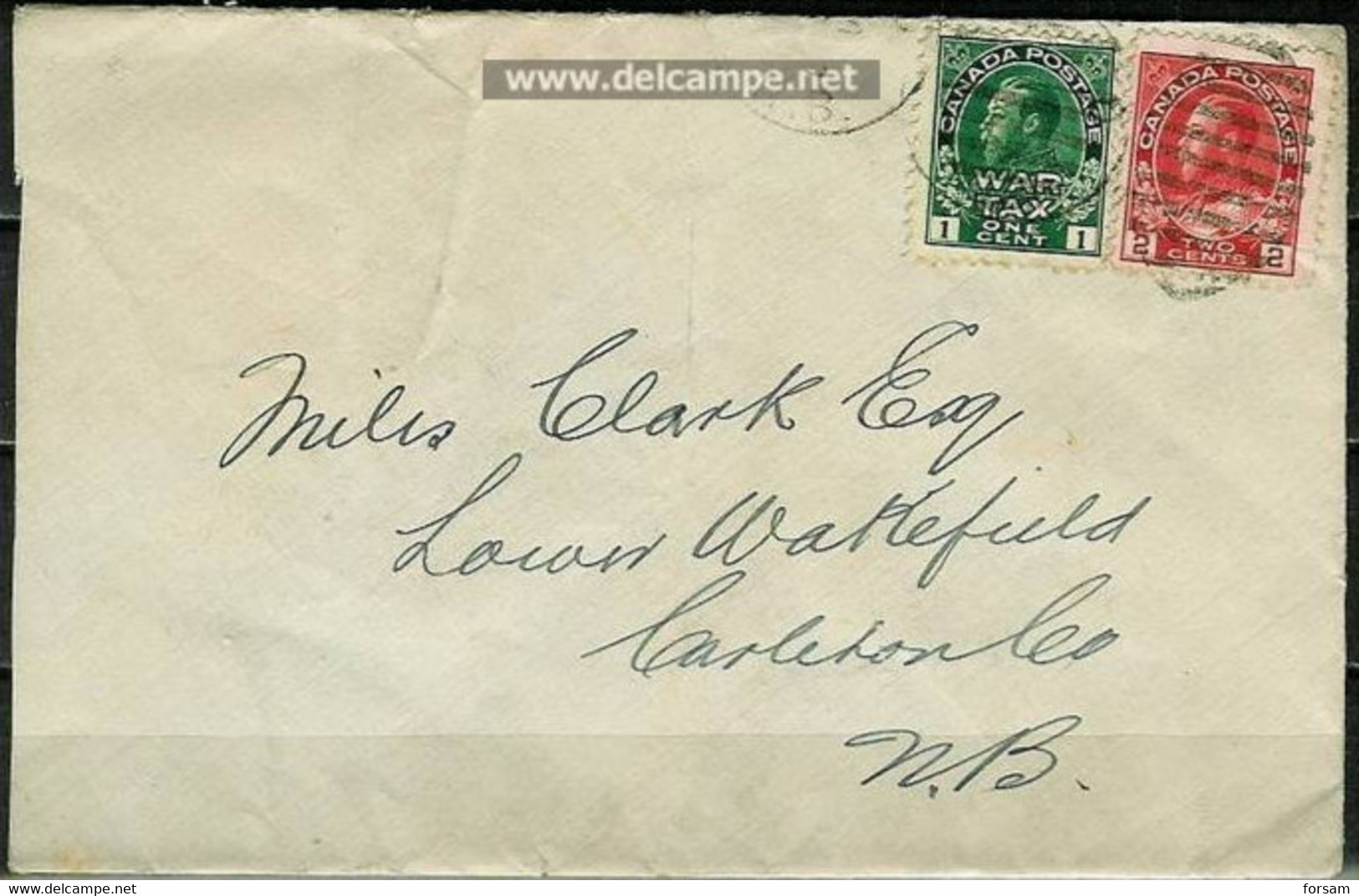 CANADA....VERY OLD POST COVER. - Gedenkausgaben